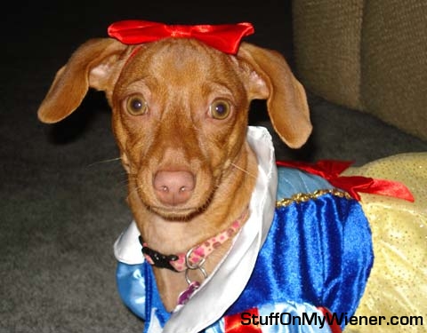 Ruby as Snow White.
