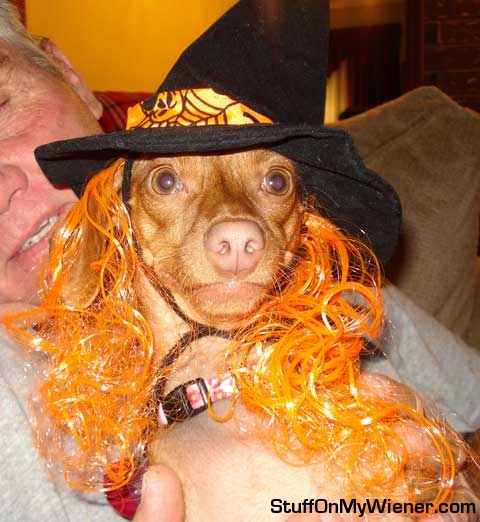 Ruby as a witch.