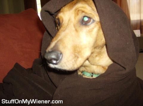 Stanley as a Jedi.