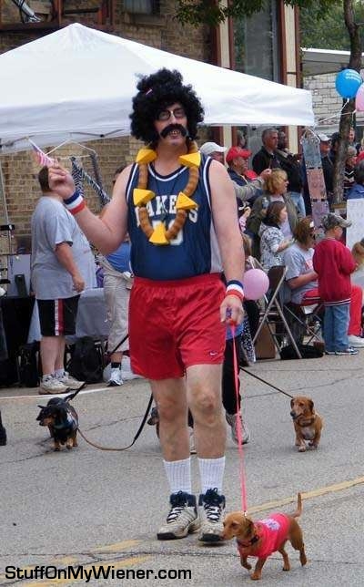 Brandee in a parade.